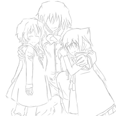 Break x Kyo x Father Sketch