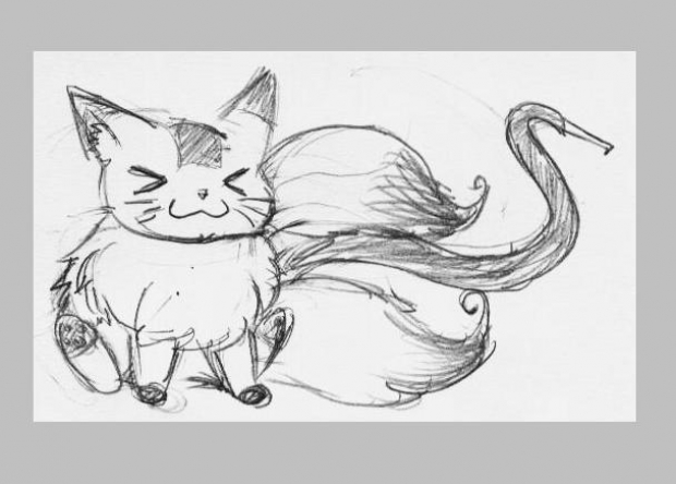 It's a dangerous little kitty