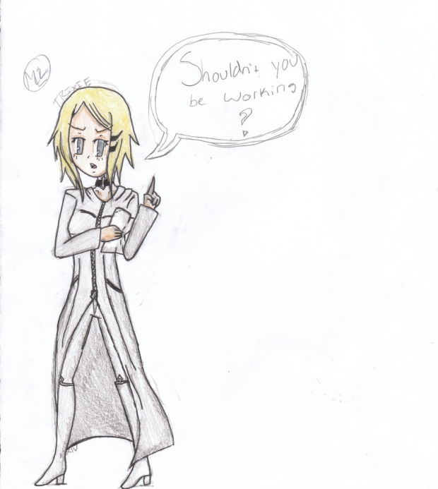 Trixie Inked and Colored