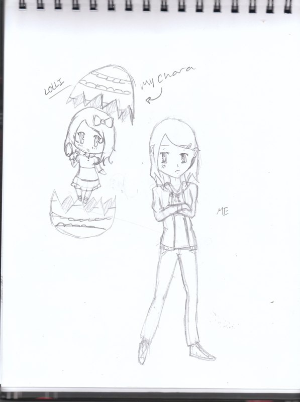 Me and my chara Lolli