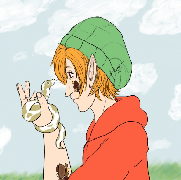 Leo and a little buddy