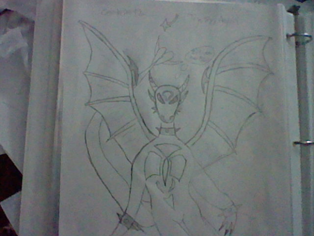 Free handed dragoness.