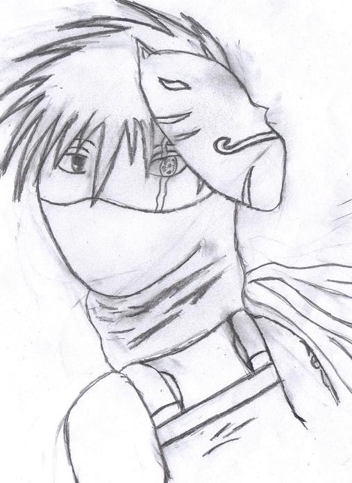 anbu kakashi uncolored