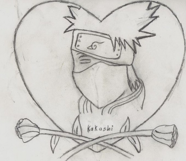 kakashi love uncolored