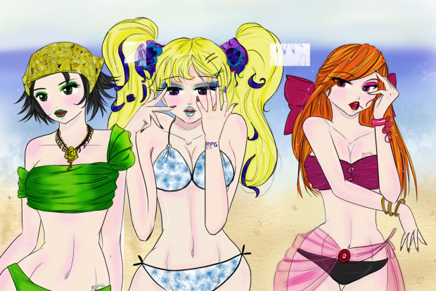 Power Puff Girls Adult version