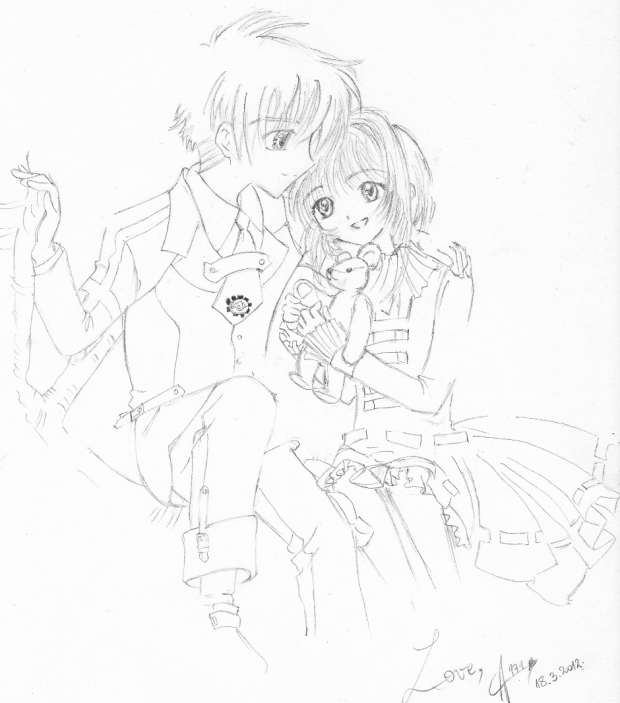 . Sakura and Syaoran