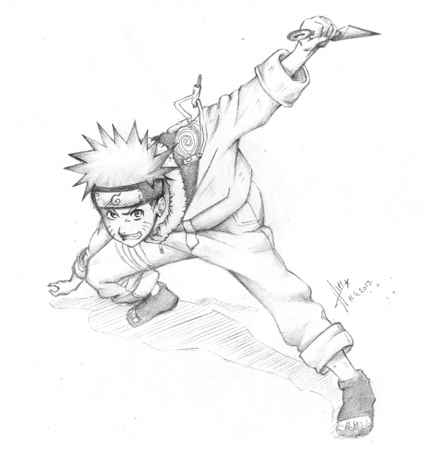 .so I had to draw him too x)