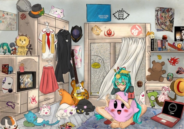 Find the anime/manga/game references!
