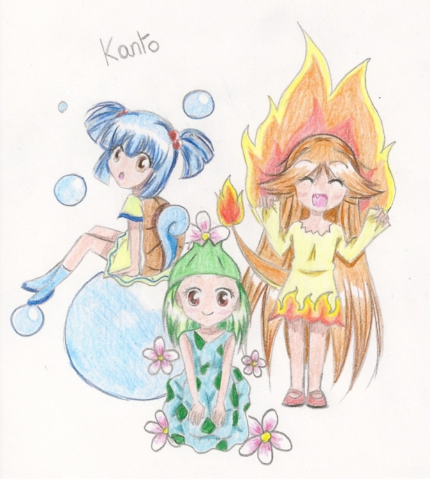 Kanto starters