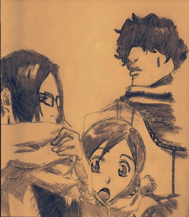 Orihime, Uryuu, Chad