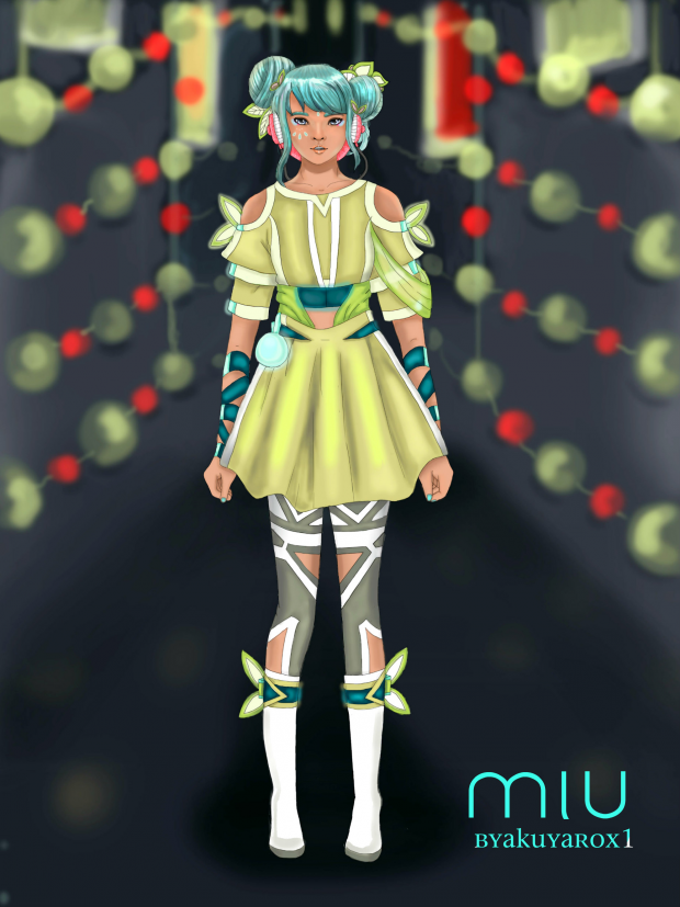 Miu OC (Redrawn)