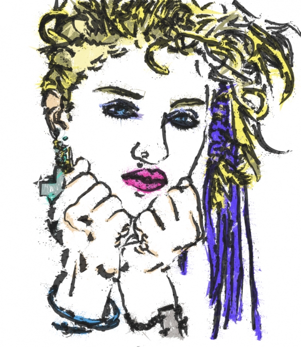 Madonna Gets Into the Groove