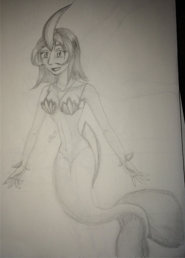Quick Sketch - Sharkmaid