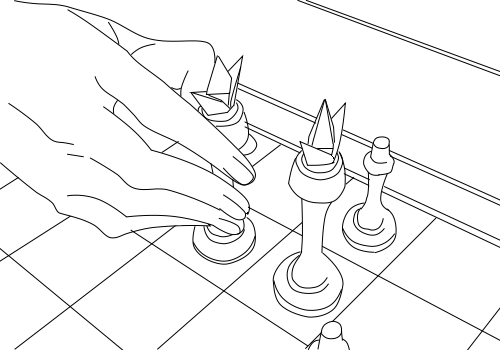 Chess lineart