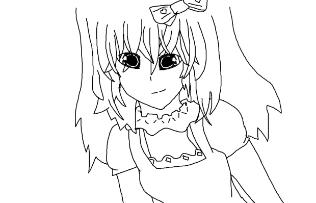 line art Alice