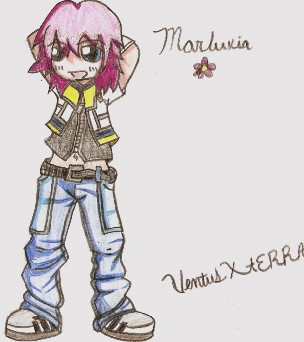 Marluxia Cosplaying
