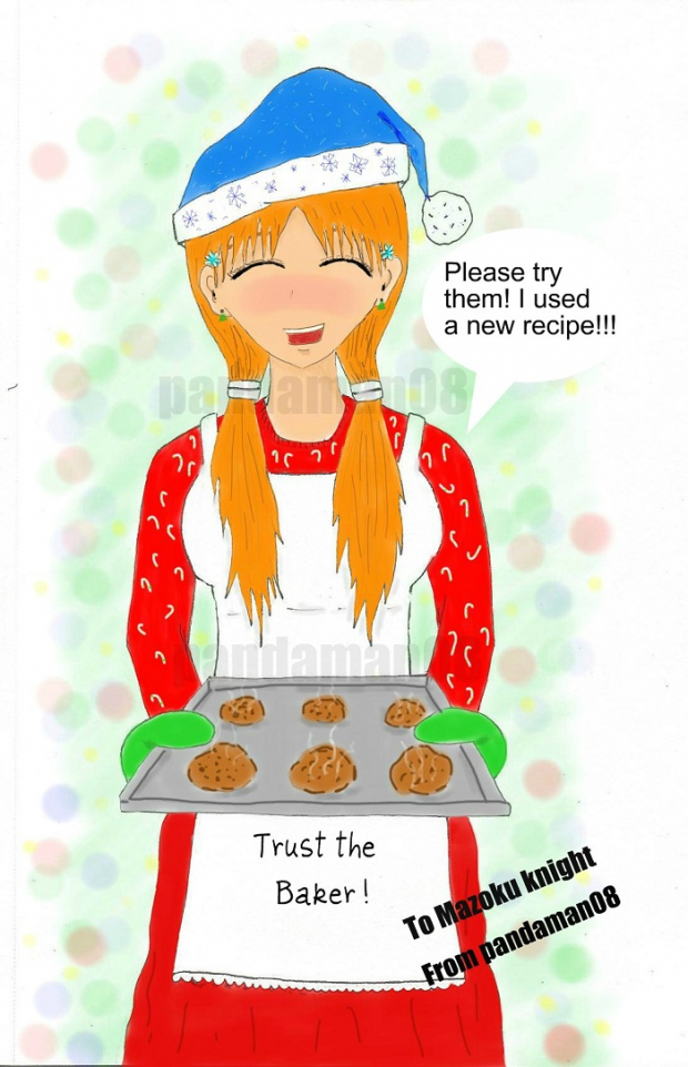 SS Fanart: Orihimeâs baking(part 1)