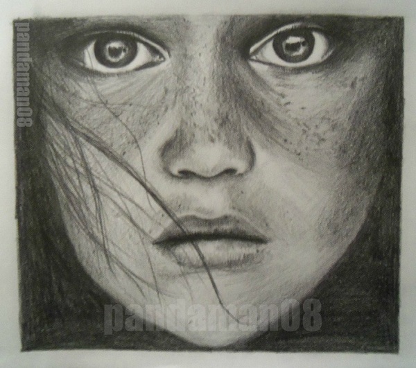 A Lovely Maiden with Freckles