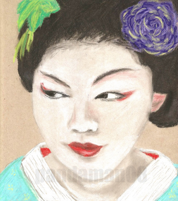 A Geisha's stare