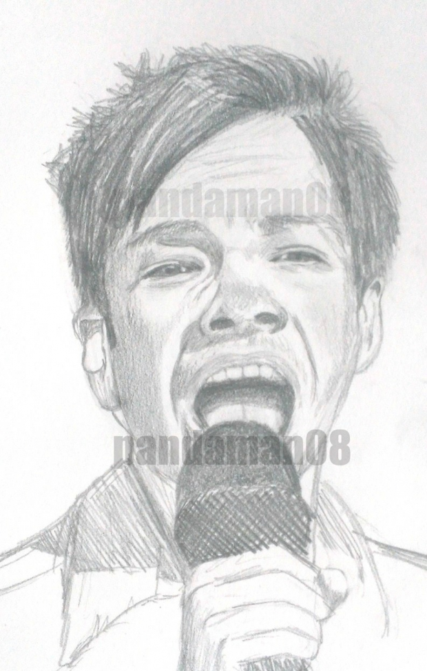 Sketch of Nate Ruess from FUN