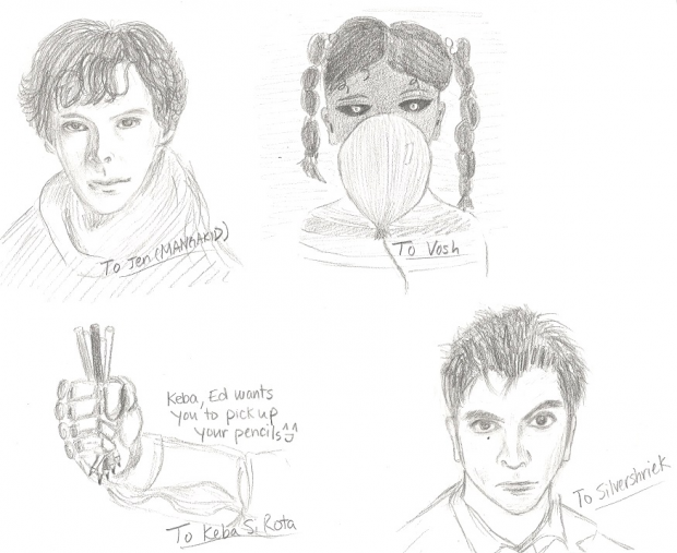 A Few Rough Sketches