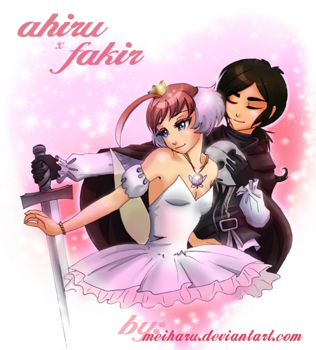 Princess Tutu Ahiru and Fakir