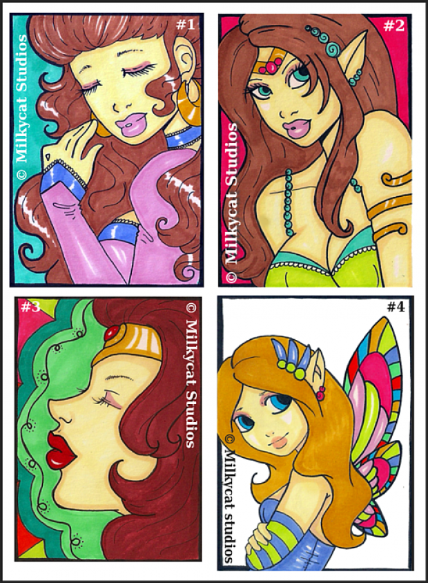 Artist Trading Cards Set 1