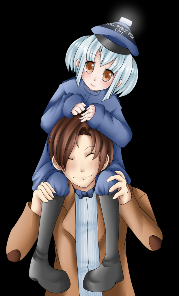 I Wear a TARDIS-tan Now.