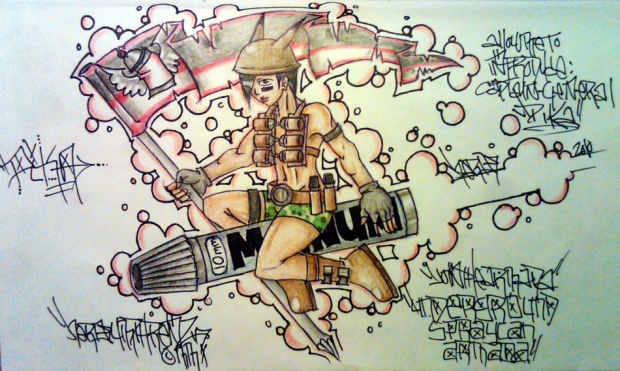 Graffiti Mistress, Pika