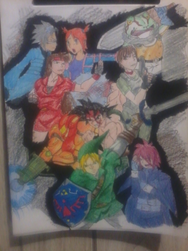 Recent Video Games (colored)