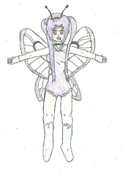 The human butterfree!