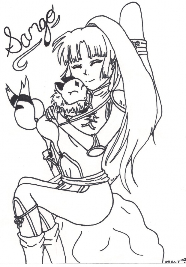 Sango and Kirara
