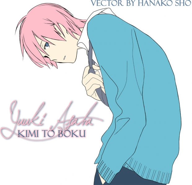 Yuuki from "Kimi to Boku" vectored
