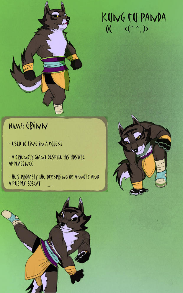 kung fu panda oc