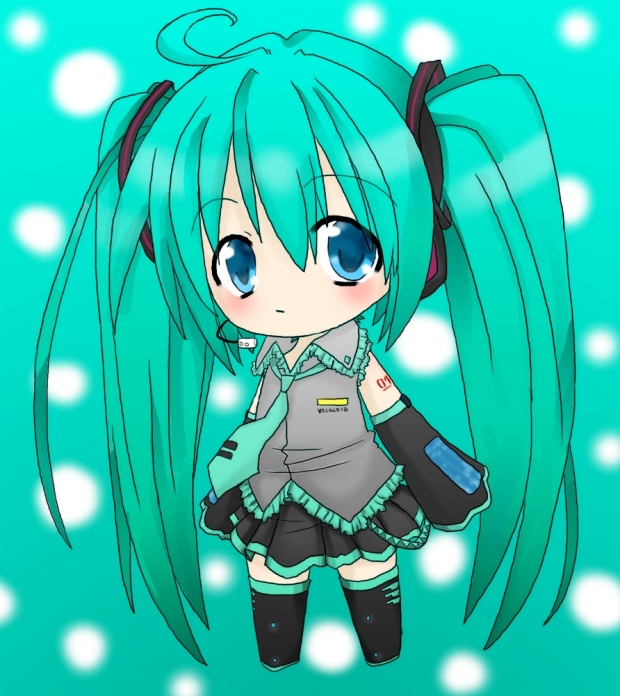 Colouring Practice:Miku Hatsune