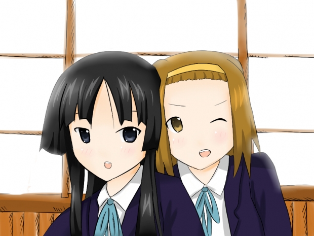 Mio and Ricchan
