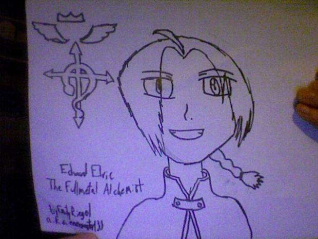 First Attempt at Edward Elric ever