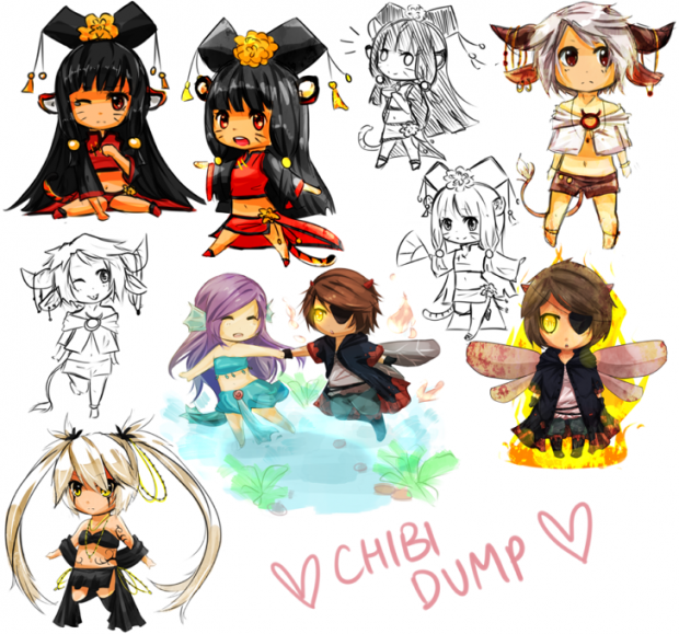 Weekend chibi dump