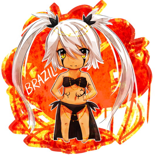 Brazil chibi