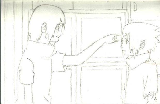 Itachi and Sasuke kids