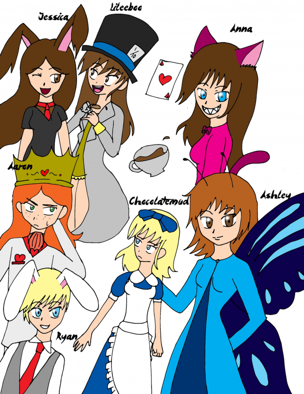 Friends in wonderland