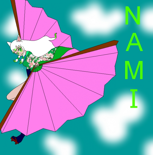 Nami in the sky