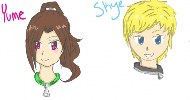 Mecha City Yume and Skye
