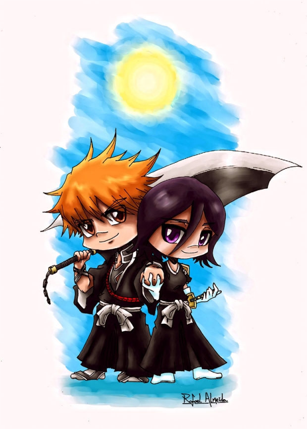 Chibi Ichigo e Rukia