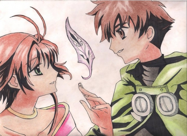 Syaoran and Sakura