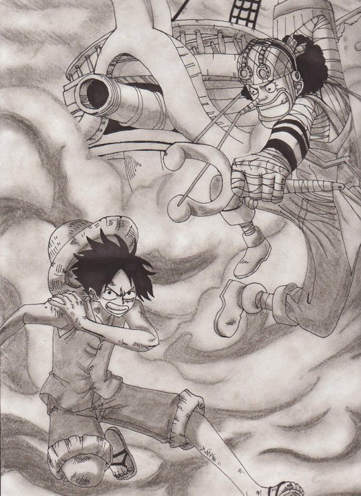 Luffy vs. Ussop