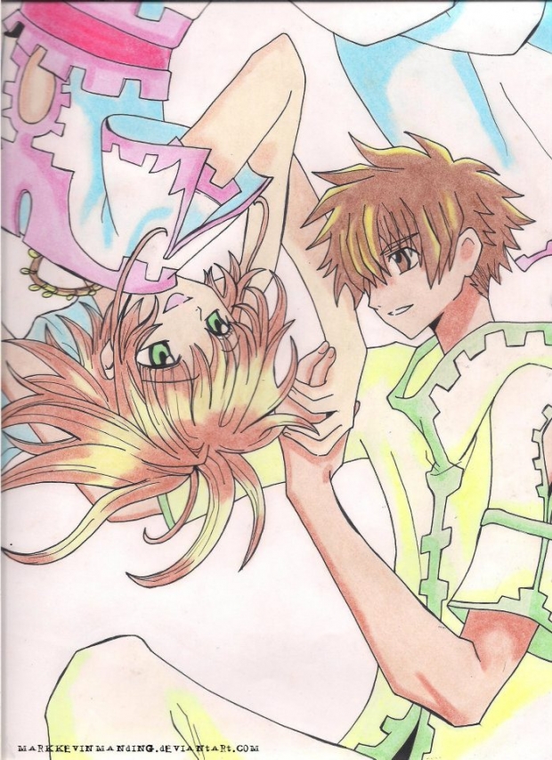 Syaoran and Sakura