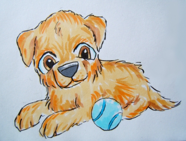Golden Dog Chibi