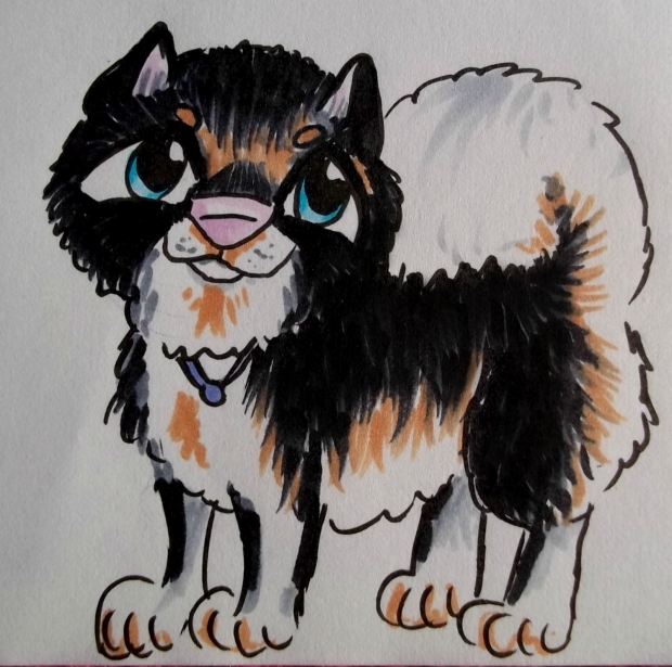 Pomeranian chibi dog