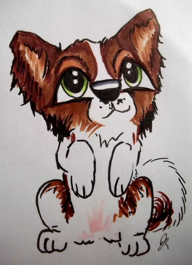 Papillon chibi